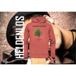 4XL Hoodie Organic Red